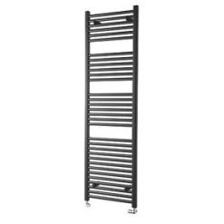 Towelrads Pisa Premium Towel Radiator 1600 x 500mm Black 2620BTU -Towel Radiators shop 880RY A3