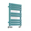 Terma Warp T Bold Designer Towel Rail 655 x 500mm Teal 1569BTU
