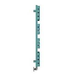 Terma Warp S Towel Rail 1110 x 500mm Teal 2605BTU -Towel Radiators shop 913RH A3
