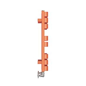 Terma Warp T Bold Designer Towel Rail 655 x 500mm Orange 1569BTU 4 Terma Warp T Bold Designer Towel Rail 655 x 500mm Orange 1569BTU - Image 4