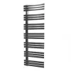 Towelrads Cobham Designer Towel Radiator 1800 x 500mm Black 2422BTU