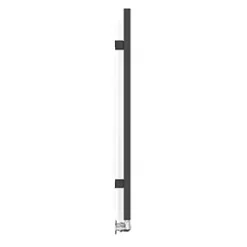 Terma Easy Heated Towel Rail 960 x 200mm Black 638BTU -Towel Radiators shop 964RH A3