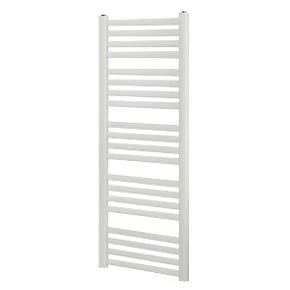 Blyss Angled Bar Towel Radiator 1200 x 500mm White 1777BTU 1 Blyss Angled Bar Towel Radiator 1200 x 500mm White 1777BTU